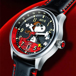 AVI-8 x Peanuts Snoopy Flying Ace GMT Automatic in Doghouse Red #AV-4136-01
