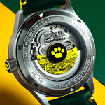 AVI-8 x Peanuts Snoopy Flying Ace GMT Automatic in Winter Green #AV-4136-04