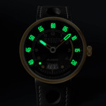 Cadola x Islander RPM Automatic Watch in Black and Gold #CD-1055-LIW09