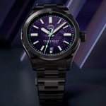 Henry Archer Vesterhav Meteorite Fusion Purple DLC Watch #HAC-VES-FSP-3LI
