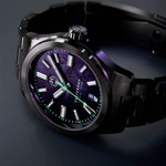 Henry Archer Vesterhav Meteorite Fusion Purple DLC Watch #HAC-VES-FSP-3LI