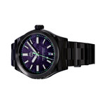 Henry Archer Vesterhav Meteorite Fusion Purple DLC Watch #HAC-VES-FSP-3LI
