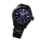Henry Archer Vesterhav Meteorite Fusion Purple DLC Watch #HAC-VES-FSP-3LI