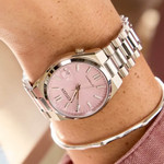 Citizen Tsuyosa 37mm Sports Automatic with Pastel Pink Dial #NJ0200-50Z
