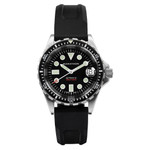 Marathon 36mm Automatic OSAR-D with Black Dial and Rubber Strap #WW194026SS-2030