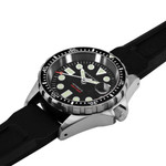 Marathon 36mm Automatic OSAR-D with Black Dial and Rubber Strap #WW194026SS-2030