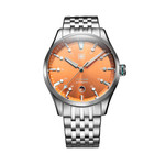 Second Hour Fusion Mk1 Watch with Orange Dial #SEC-HOU-18