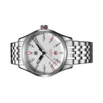 Second Hour Fusion Mk1 Watch with White Dial #SEC-HOU-20