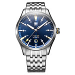 Second Hour Fusion Mk1 Watch with Navy Dial #SEC-HOU-21