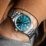 Second Hour Fusion Mk1 Watch with Petrol Dial #SEC-HOU-22