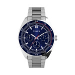 Timex Weston 45mm Stainless Steel Bracelet Watch #TW2Y22700 Timex Weston 45mm Stainless Steel Bracelet Watch #TW2Y22700