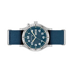 Caravelle "Light Up" Field Watch with Blue Dial #43C126