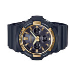 Casio G-Shock GAS-100 Series in Black and Gold #GAS100G-1A