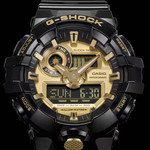 Casio G-Shock GA-700 Series in Black and Gold #GA710GB-1A
