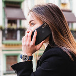 Techne 39.5mm Merlin Quartz Aviator Watch with Navy Blue Strap #246.026