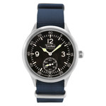 Techne 39.5mm Merlin Quartz Aviator Watch with Navy Blue Strap #246.026