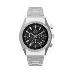 Timex® Q Falcon Eye Chronograph 40mm Stainless Steel Bracelet Watch #TW2Y34800
