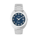 Timex® Q 1972 Time Machine Reissue 39mm Stainless Steel Bracelet Watch #TW2Y33100