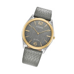 Citizen Eco-Drive Suratto Thin Watch with Grey Dial #AR3124-07H