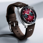 Spinnaker x Islander LE Hull Chronograph with Fume Maroon Dial #SP-5068-LIW0B