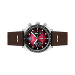 Spinnaker x Islander LE Hull Chronograph with Fume Maroon Dial #SP-5068-LIW0B