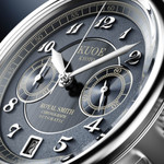 KUOE ROYAL SMITH 90-012 Automatic Chronograph with Navy Dial #RS90012-A-NV-FLAT