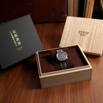 KUOE ROYAL SMITH 90-012 Automatic Chronograph with Silver Dial #RS90012-A-SV-FLAT