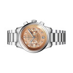 KUOE ROYAL SMITH 90-012 Automatic Chronograph with Salmon Dial #RS90012-A-SAL-FLAT