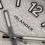 Islander Brookville Calligraphy Edition Watch with Silver Parchment Dial #ISL-319