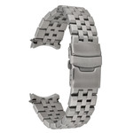 Islander 20mm Brushed 5-Link Bracelet for 42mm Seiko Samurai #BRAC-134
