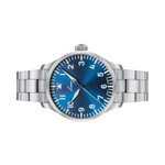 Laco 42mm Augsburg Blaue Stunde Automatic Pilot Watch on Bracelet #862100.2MB