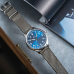 Laco 39mm Augsburg Blaue Stunde Automatic Pilot Watch #862102.2