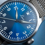 Laco 39mm Augsburg Blaue Stunde Automatic Pilot Watch #862102.2