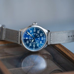 Laco 39mm Aachen Blaue Stunde Automatic Pilot Watch #862103.2