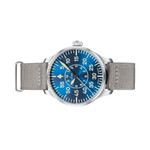 Laco 39mm Aachen Blaue Stunde Automatic Pilot Watch #862103.2