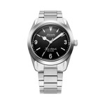 Nivada Grenchen Super Antarctic Black Dial Watch #32039A20