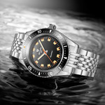 Nivada Grenchen Aquamar Black Dial Watch #32068A04