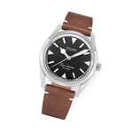 Nivada Grenchen 35mm Super Antarctic Black Dial Watch #35014M14