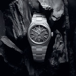 Nivada Grenchen 37mm F77 Watch with Meterorite Dial #68016A77