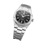 Nivada Grenchen 38mm F77 Mark 2 Watch with Black Dial #68035A77