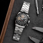 Nivada Grenchen Autochron Watch with Black Dial #77002A45