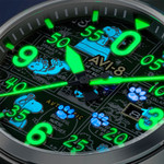 AVI-8 x Peanuts Spitfire Smith Automatic Snoopy Flying Ace #AV-4134-02