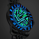 Spinnaker Razzle Dazzle Fleuss 40 Automatic Limited Edition Watch #SP-5165-11