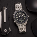 Islander Rocky Point Analog-Digital Watch with Black Dial #ISL-327