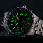 Islander Rocky Point Analog-Digital Watch with Blue Dial #ISL-328