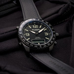 Islander Rocky Point PVD Analog-Digital Watch with Black Dial #ISL-331