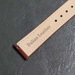 KUOE Old Smith 90-001 Quartz 35mm Dress Watch #OS90001-ABL-IT-BR-SA