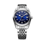 Nivada Grenchen 38mm Super Antarctic Blue with Date #32076A04