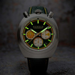 Cadola Testa Di Toro Chronograph in Speedster Green #CD-1058-03