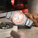 Galvin Loimu Frozen Salmon Watch on Bracelet #GVN-01
